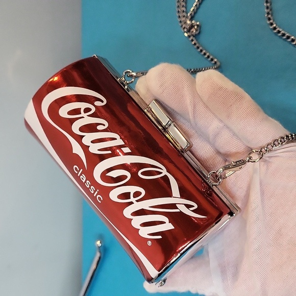 Classic Coca-Cola Can Crossbody Mini Handbag - Picture 6 of 11